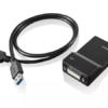 Lenovo USB 3.0 to DVI/VGA Monitor Adapter - External video adapter - USB 3.0 - DVI