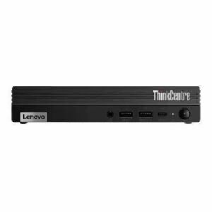 Lenovo ThinkCentre M70q Gen 3 11T3 - Tiny - Core i3 12100T / up to 4.1 GHz - RAM 8 GB - SSD 256 GB - NVMe - UHD Graphics 730 - Gigabit Ethernet, Bluetooth 5.2, IEEE 802.11ax (Wi-Fi 6) - 802.11a/b/g/n/ac/ax, Bluetooth 5.2 - Win 11 Pro - monitor: none - keyboard: UK - raven black - Lenovo TopSeller