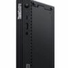 Lenovo ThinkCentre M70q Gen 3 11T3 - Tiny - Core i5 12400T / up to 4.2 GHz - RAM 8 GB - SSD 256 GB - NVMe - UHD Graphics 730 - Gigabit Ethernet, Bluetooth 5.2, IEEE 802.11ax (Wi-Fi 6) - 802.11a/b/g/n/ac/ax, Bluetooth 5.2 - Win 11 Pro - monitor: none - keyboard: UK - raven black - Lenovo TopSeller