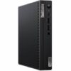 Lenovo ThinkCentre M70q Gen4 12E3 - Tiny - Core i5 13400T / up to 4.4 GHz - RAM 16 GB - SSD 512 GB - TCG Opal Encryption 2, NVMe - UHD Graphics 730 - Gigabit Ethernet, IEEE 802.11ax (Wi-Fi 6E) - Bluetooth 5.1, 802.11a/b/g/n/ac/ax (Wi-Fi 6E) - Win 11 Pro - monitor: none - keyboard: UK - raven black - Lenovo TopSeller - with 3 Years Lenovo Onsite Support + 1 Year Lenovo Premier Support