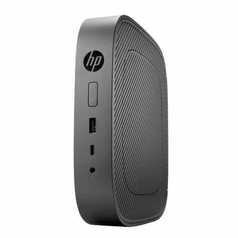 HP t640 - Thin client - SFF - 1 x Ryzen Embedded R1505G / up to 3.3 GHz - RAM 8 GB - flash 64 GB - eMMC - Radeon Vega 3 - Gigabit Ethernet - Win 10 IoT Enterprise - monitor: none - keyboard: UK