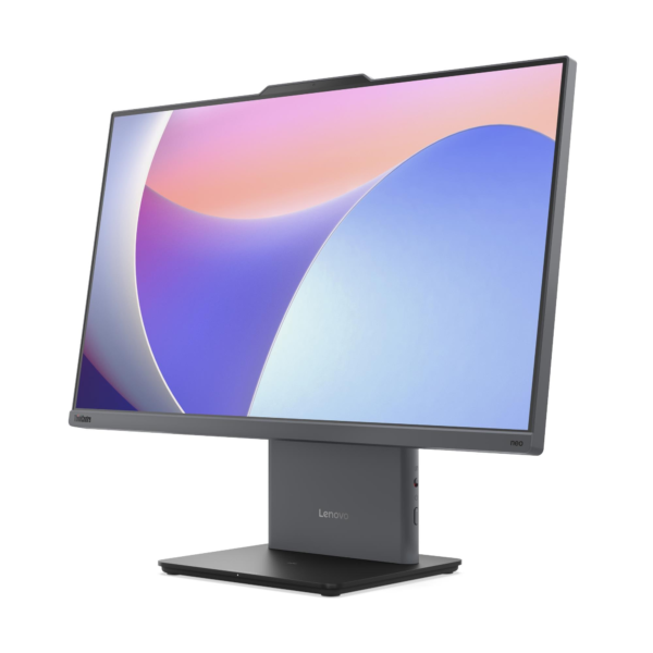 Lenovo ThinkCentre neo 50a 24 Gen 5 12SD - All-in-one - with monitor stand - Core i5 13420H / up to 4.6 GHz - RAM 8 GB - SSD 256 GB - TCG Opal Encryption 2, NVMe - UHD Graphics - Gigabit Ethernet, Bluetooth 5.2, IEEE 802.11ax (Wi-Fi 6) - 802.11a/b/g/n/ac/ax, Bluetooth 5.2 - Win 11 Pro - monitor: LED 23.8" 1920 x 1080 (Full HD) @ 100 Hz - keyboard: UK - luna grey - Lenovo TopSeller - with 1 Year Lenovo Onsite Support