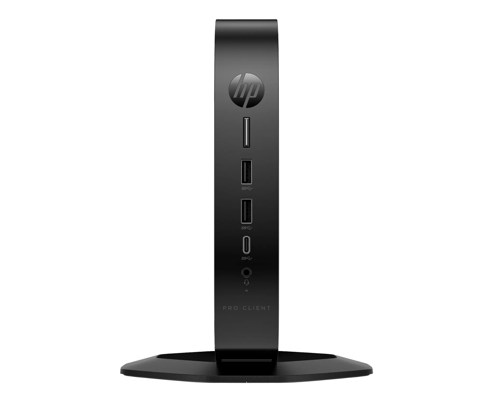5H0M6EA#ABU HP Pro t550 - Thin client - USFF - 1 x Celeron J6412 / up to 2.6 GHz - RAM 8 GB - flash 64 GB - eMMC - UHD Graphics - Gigabit Ethernet - Win 10 IoT Enterprise 2021 LTSC - monitor: none - keyboard: UK - Image 1
