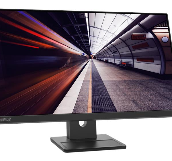 Lenovo ThinkVision E24-30 - LED monitor - 24" (23.8" viewable) - 1920 x 1080 Full HD (1080p) @ 100 Hz - IPS - 250 cd/m≤ - 1300:1 - 4 ms - HDMI, VGA, DisplayPort - speakers - raven black