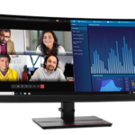 Lenovo ThinkVision P34w-20 - LED monitor - curved - 34.14" - 3440 x 1440 UWQHD - IPS - 300 cd/m≤ - 1000:1 - 4 ms - 2xHDMI, 2xDisplayPort, USB-C - speakers - raven black