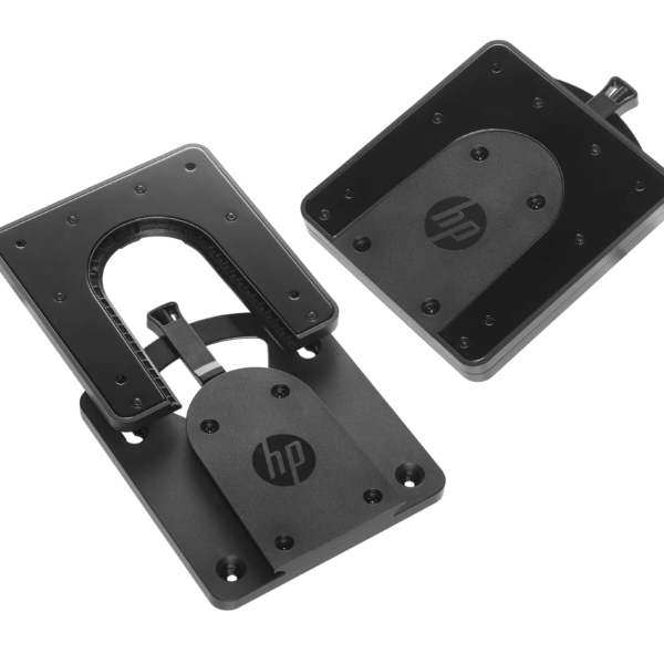 HP Quick Release Bracket 2 - Desktop to wall/monitor mounting bracket - for HP 34, Elite t655, Presence Small Space Solution with Zoom Rooms, Pro t550