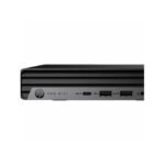 HP Pro 400 G9 - Wolf Pro Security - mini - Core i3 13100T / up to 4.2 GHz - RAM 8 GB - SSD 256 GB - NVMe - UHD Graphics 730 - Gigabit Ethernet, IEEE 802.11ax (Wi-Fi 6E), Bluetooth Dual-Mode - 802.11a/b/g/n/ac/ax (Wi-Fi 6E), Bluetooth 5.3 wireless card - Win 11 Pro - monitor: none - keyboard: UK - with HP Wolf Pro Security Edition (3 years)