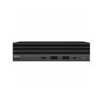 HP Elite 600 G9 - Wolf Pro Security - mini - Core i5 13500T / up to 4.6 GHz - RAM 8 GB - SSD 256 GB - NVMe - UHD Graphics 770 - Gigabit Ethernet, IEEE 802.11ax (Wi-Fi 6E), Bluetooth Dual-Mode - 802.11a/b/g/n/ac/ax (Wi-Fi 6E), Bluetooth 5.3 wireless card - Win 11 Pro - monitor: none - keyboard: UK - with HP Wolf Pro Security Edition (1 year)