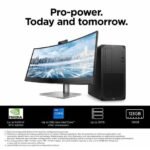 HP Workstation Z2 G9 - Wolf Pro Security - tower - 4U - 1 x Core i9 i9-14900K / up to 6 GHz - RAM 64 GB - SSD 2 TB - HP Z Turbo Drive, NVMe, TLC - RTX 4500 Ada - Gigabit Ethernet, IEEE 802.11be, IEEE 802.11ax (Wi-Fi 6), Bluetooth 5.4 - 802.11a/b/g/n/ac/ax/be, Bluetooth 5.4 - Win 11 Pro - monitor: none - keyboard: UK - black - with HP Wolf Pro Security Edition (1 year)