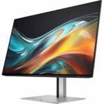 HP 724pf - Series 7 Pro - LED monitor - 23.8" - 1920 x 1080 Full HD (1080p) @ 100 Hz - IPS - 300 cd/m≤ - 1500:1 - 5 ms - HDMI, DisplayPort - black, silver