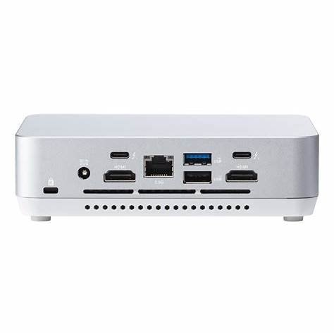 ASUS NUC 14 Pro+ RNUC14RVSU5068A2I - Mini PC - Core Ultra 5 125H / up to 4.5 GHz - RAM 16 GB - SSD 512 GB - Intel Arc Graphics - Gigabit Ethernet, 2.5 Gigabit Ethernet, IEEE 802.11ax (Wi-Fi 6E), Bluetooth 5.3 - Win 11 Home - monitor: none - white