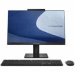 ASUS ExpertCenter E5 AiO 22 E5202WHAK BA064X - All-in-one - Core i5 11500B / 3.3 GHz - RAM 8 GB - SSD 256 GB - NVMe - UHD Graphics - GigE - WLAN: 802.11a/b/g/n/ac, Bluetooth 5.1 - Win 11 Pro - monitor: LED 21.5" 1920 x 1080 (Full HD) @ 60 Hz - black