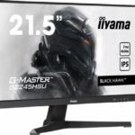 iiyama G-MASTER Black Hawk G2245HSU-B1 - LED monitor - 22" (21.5" viewable) - 1920 x 1080 Full HD (1080p) @ 100 Hz - IPS - 250 cd/m≤ - 1000:1 - 1 ms - HDMI, DisplayPort - speakers - matte black