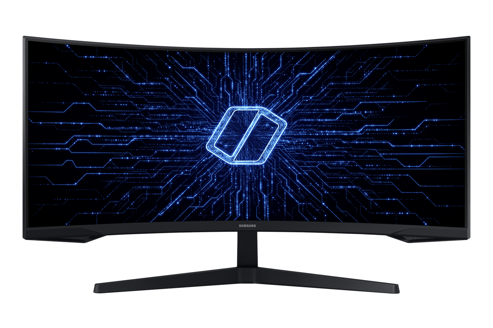 LC34G55TWWPXXU Samsung Odyssey G5 C34G55TWWP - G55T Series - LED monitor - gaming - curved - 34" - 3440 x 1440 UWQHD @ 165 Hz - VA - 250 cd/m≤ - 2500:1 - HDR10 - 1 ms - HDMI, DisplayPort - black - Image 1