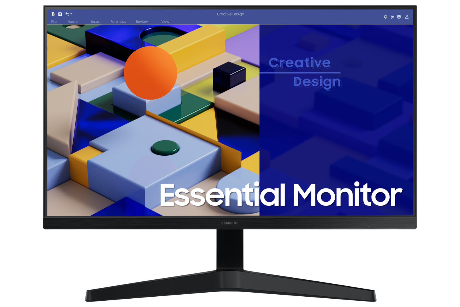 LS22C310EAUXXU Samsung S22C310EAU - LED monitor - 1920 x 1080 Full HD (1080p) - Image 1