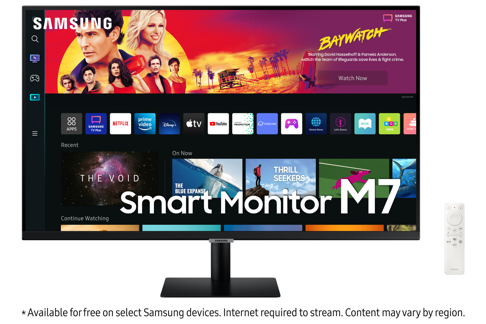 LS32BM700UPXXU Samsung S32BM700UP - M70B Series - LED monitor - Smart - 32" - 3840 x 2160 4K @ 60 Hz - VA - 300 cd/m≤ - 3000:1 - HDR10 - 4 ms - 2xHDMI, USB-C - speakers - black - Image 1