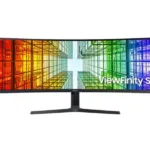 Samsung ViewFinity S9 S49A950UIP - S95UA Series - QLED monitor - curved - 49" - 5120 x 1440 Dual Quad HD @ 120 Hz - VA - 400 cd/m≤ - 3000:1 - DisplayHDR 400 - 4 ms - 2xHDMI, DisplayPort, USB-C - speakers - charcoal black
