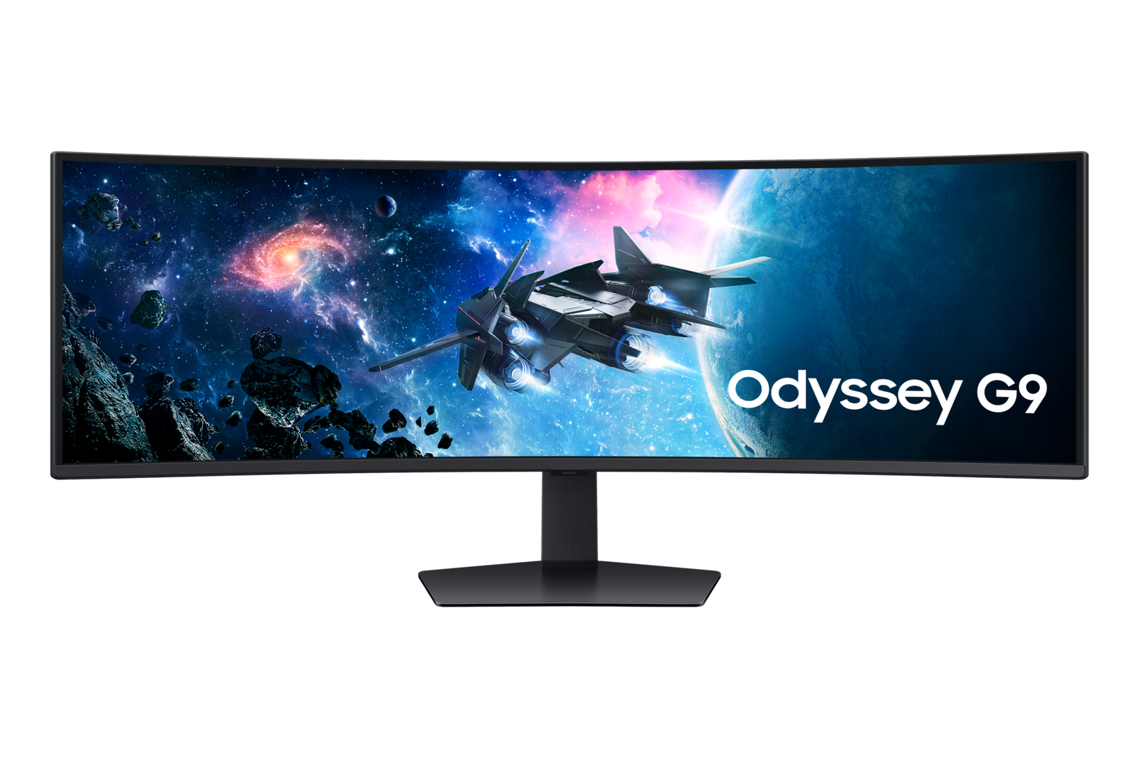 LS49CG954EUXXU Samsung Odyssey G9 S49CG954EU - G95C Series - LED monitor - gaming - curved - 49" - 5120 x 1440 Dual Quad HD @ 240 Hz - VA - 450 cd/m≤ - 2500:1 - DisplayHDR 1000 - 1 ms - 2xHDMI, DisplayPort - black - Image 1