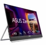 ASUS ZenScreen MB229CF - LED monitor - 22" (21.5" viewable) - portable - 1920 x 1080 Full HD (1080p) @ 100 Hz - IPS - 250 cd/m≤ - 1000:1 - 5 ms - HDMI, USB-C - speakers - black