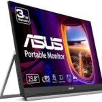 ASUS ZenScreen MB249C - LED monitor - 23.8" - portable - 1920 x 1080 Full HD (1080p) @ 75 Hz - IPS - 250 cd/m≤ - 1000:1 - 5 ms - HDMI, 2xUSB-C - speakers