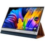 ASUS ZenScreen OLED MQ13AH - OLED monitor - 13.3" - 1920 x 1080 Full HD (1080p) @ 60 Hz - 400 cd/m≤ - 100000:1 - HDR10 - 1 ms - Mini HDMI, 2xUSB-C