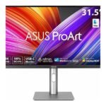 ASUS ProArt PA329CRV - LED monitor - 31.5" - 3840 x 2160 4K UHD (2160p) @ 60 Hz - IPS - 350 cd/m≤ - 1000:1 - DisplayHDR 400 - 5 ms - 2xHDMI, 2xDisplayPort, USB-C - speakers