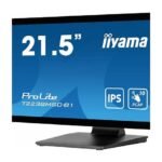 iiyama ProLite T2238MSC-B1 - LED monitor - 21.5" - touchscreen - 1920 x 1080 Full HD (1080p) - IPS - 600 cd/m≤ - 1000:1 - 5 ms - HDMI, DisplayPort - speakers - matte black