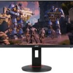 Acer XF270H Bbmiiprzx - LED monitor - 27" - 1920 x 1080 Full HD (1080p) @ 144 Hz - TN - 400 cd/m≤ - 1000:1 - 1 ms - 2xHDMI, DisplayPort - speakers - black