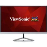 ViewSonic VX2476-SMH - LED monitor - 24" (23.8" viewable) - 1920 x 1080 Full HD (1080p) @ 75 Hz - IPS - 250 cd/m≤ - 1000:1 - 4 ms - 2xHDMI, VGA - speakers