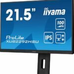 iiyama ProLite XUB2292HSU-B6 - LED monitor - 22" (21.5" viewable) - 1920 x 1080 Full HD (1080p) @ 100 Hz - IPS - 250 cd/m≤ - 1000:1 - 0.4 ms - HDMI, DisplayPort - speakers - matte black
