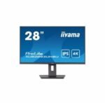 iiyama ProLite XUB2893UHSU-B5 - LED monitor - 28" - 3840 x 2160 4K @ 60 Hz - IPS - 300 cd/m≤ - 1000:1 - 3 ms - HDMI, DisplayPort - speakers - matte black