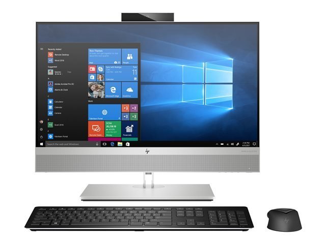HP EliteOne 800 G6 - All-in-one - Core i5 10500 / up to 4.5 GHz - vPro - RAM 8 GB - SSD 256 GB - NVMe, TLC - UHD Graphics 630 - Gigabit Ethernet - Win 10 Pro 64-bit - monitor: LED 23.8" 1920 x 1080 (Full HD) touchscreen - keyboard: UK
