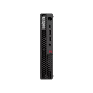 Lenovo ThinkStation P3 30H0 - Tiny - 1 x Core i9 13900T / up to 5.3 GHz - vPro Enterprise - RAM 32 GB - SSD 1 TB - TCG Opal Encryption, NVMe, Performance - T400 - Gigabit Ethernet, IEEE 802.11ax (Wi-Fi 6E) - Bluetooth 5.1, 802.11a/b/g/n/ac/ax (Wi-Fi 6E) - Win 11 Pro - monitor: none - keyboard: UK - black - Lenovo TopSeller - with 1 Year Lenovo Premier Support