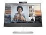 HP E24m G4 Conferencing - E-Series - LED monitor - 23.8" - 1920 x 1080 Full HD (1080p) @ 75 Hz - IPS - 300 cd/m≤ - 1000:1 - 5 ms - HDMI, DisplayPort, USB-C - speakers - silver (stand), black head