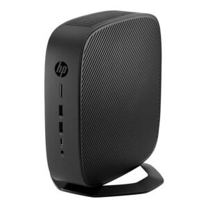 HP t740 - Thin client - SFF - 1 x Ryzen Embedded V1756B / up to 3.6 GHz - RAM 8 GB - flash 64 GB - eMMC - Radeon Vega 8 - Gigabit Ethernet - Win 10 IoT Enterprise - monitor: none - keyboard: UK