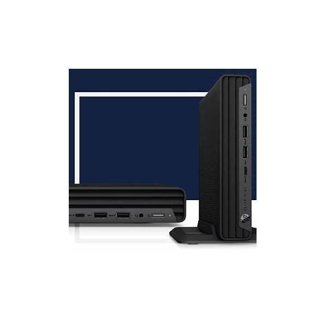 HP Elite 800 G9 - Wolf Pro Security - mini desktop - Core i5 13500T / up to 4.6 GHz - vPro - RAM 16 GB - SSD 512 GB - NVMe - UHD Graphics 770 - Gigabit Ethernet, IEEE 802.11ax (Wi-Fi 6E), Bluetooth Dual-Mode - 802.11a/b/g/n/ac/ax (Wi-Fi 6E), Bluetooth 5.3 wireless card - Win 11 Pro - monitor: none - keyboard: UK - with HP Wolf Pro Security Edition (1 year)