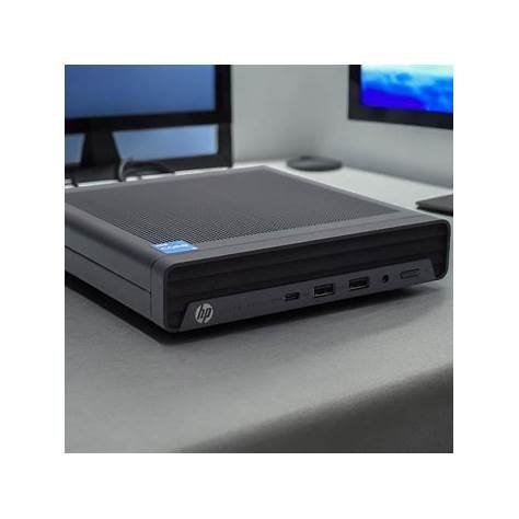 HP Elite 800 G9 - Wolf Pro Security - mini desktop - Core i7 13700T / up to 4.9 GHz - RAM 16 GB - SSD 512 GB - NVMe - UHD Graphics 770 - Gigabit Ethernet, IEEE 802.11ax (Wi-Fi 6E), Bluetooth Dual-Mode - 802.11a/b/g/n/ac/ax (Wi-Fi 6E), Bluetooth 5.3 wireless card - Win 11 Pro - monitor: none - keyboard: UK - with HP Wolf Pro Security Edition (1 year)
