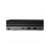 HP Elite 800 G9 - Wolf Pro Security - mini desktop - Core i5 12500T / up to 4.4 GHz - RAM 8 GB - SSD 256 GB - NVMe - UHD Graphics 770 - Gigabit Ethernet, IEEE 802.11ax (Wi-Fi 6E), Bluetooth Dual-Mode - 802.11a/b/g/n/ac/ax (Wi-Fi 6E), Bluetooth 5.3 wireless card - Win 11 Pro - monitor: none - keyboard: UK - with HP Wolf Pro Security Edition (1 year)