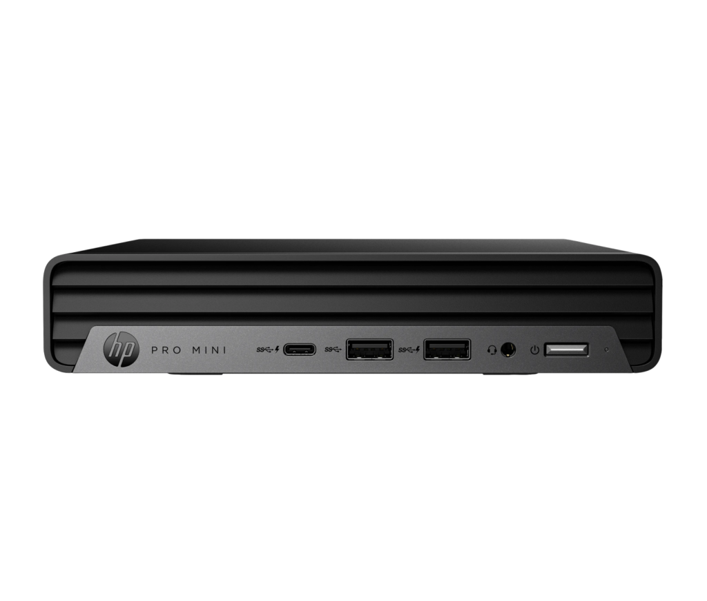 HP Pro 400 G9 - Wolf Pro Security - mini - Core i3 13100T / up to 4.2 GHz - RAM 8 GB - SSD 256 GB - NVMe - UHD Graphics 730 - Gigabit Ethernet, IEEE 802.11ax (Wi-Fi 6E), Bluetooth Dual-Mode - 802.11a/b/g/n/ac/ax (Wi-Fi 6E), Bluetooth 5.3 wireless card - Win 11 Pro - monitor: none - keyboard: UK - Smart Buy - with HP Wolf Pro Security Edition (3 years)