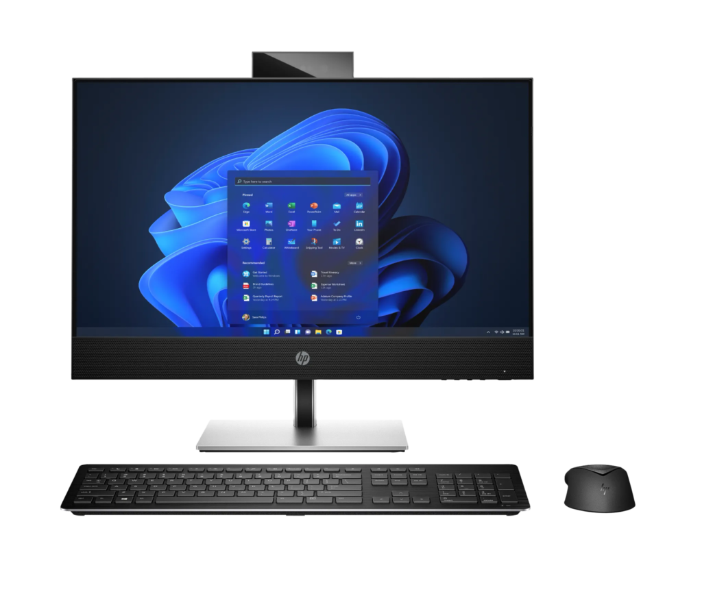 HP ProOne 440 G9 - Wolf Pro Security - all-in-one - Core i7 13700T / up to 4.9 GHz - RAM 16 GB - SSD 512 GB - NVMe - UHD Graphics 770 - Gigabit Ethernet, IEEE 802.11ax (Wi-Fi 6E), Bluetooth Dual-Mode - 802.11a/b/g/n/ac/ax (Wi-Fi 6E), Bluetooth 5.3 wireless card - Win 11 Pro - monitor: LED 23.8" 1920 x 1080 (Full HD) @ 60 Hz - keyboard: UK - Smart Buy - with HP Wolf Pro Security Edition (1 year)