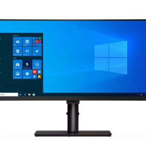 Lenovo ThinkVision P40w-20 - LED monitor - curved - 40" (39.7" viewable) - 5120 x 2160 WUHD @ 75 Hz - IPS - 300 cd/m≤ - 1000:1 - 4 ms - 2xThunderbolt 4, DisplayPort, HDMI - raven black