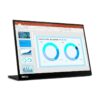 Lenovo ThinkVision M14d - LED monitor - 14" - portable - 2240 x 1400 2.2K @ 60 Hz - IPS - 375 cd/m≤ - 1500:1 - 6 ms - 2xUSB-C - raven black - for ThinkCentre M90s Gen 3 11TX, ThinkCentre neo 70t 11YU, ThinkPad P15 Gen 2 20YQ