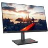 Lenovo ThinkVision P24h-30 - LED monitor - 24" (23.8" viewable) - 2560 x 1440 QHD - IPS - 300 cd/m≤ - 1000:1 - 4 ms - HDMI, DisplayPort, USB-C - raven black