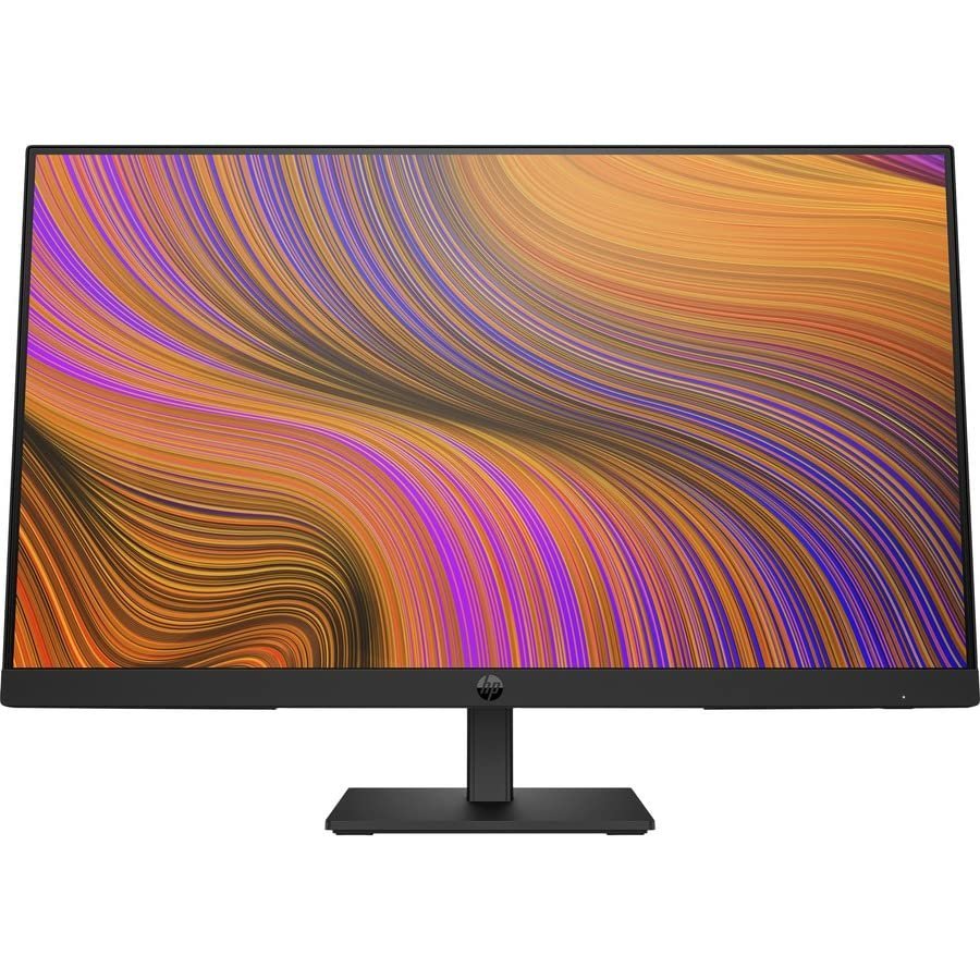 HP P24h G5 - LED monitor - 23.8" - 1920 x 1080 Full HD (1080p) @ 75 Hz - IPS - 250 cd/m2 - 1000:1 - 5 ms - HDMI, VGA, DisplayPort - speakers - black - P24h , FHD