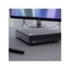 HP Pro 400 G9 - Mini - Core i7 12700T / up to 4.7 GHz - RAM 16 GB - SSD 512 GB - NVMe - UHD Graphics 770 - Gigabit Ethernet, Bluetooth 5.2, IEEE 802.11ax (Wi-Fi 6) - 802.11a/b/g/n/ac/ax, Bluetooth 5.2 - Win 10 Pro (includes Win 11 Pro Licence) - monitor: none - keyboard: UK - with HP 3 years Next Business Day Onsite Hardware Support for Desktops