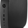HP t740 - Thin client - SFF - 1 x Ryzen Embedded V1756B / up to 3.6 GHz - RAM 8 GB - flash 32 GB - eMMC - Radeon Vega 8 - Gigabit Ethernet - HP ThinPro - monitor: none - keyboard: UK