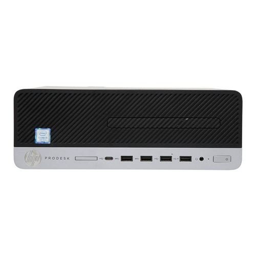 HP ProDesk 600 G5 - SFF - Core i5 9500 / up to 4.4 GHz - RAM 8 GB - SSD 256 GB - NVMe - DVD-Writer - UHD Graphics 630 - Gigabit Ethernet - Win 10 Pro 64-bit - monitor: none - keyboard: UK
