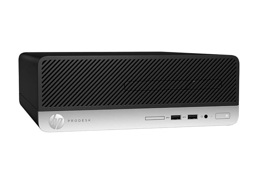 HP ProDesk 400 G6 - SFF - Core i7 9700 / up to 4.7 GHz - RAM 8 GB - SSD 256 GB - NVMe - DVD-Writer - UHD Graphics 630 - Gigabit Ethernet - Win 10 Pro 64-bit - monitor: none - keyboard: UK