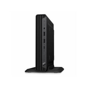 HP Pro 400 G9 - Wolf Pro Security - mini - Core i5 13500T / up to 4.6 GHz - RAM 8 GB - SSD 512 GB - NVMe - UHD Graphics 770 - Gigabit Ethernet, IEEE 802.11ax (Wi-Fi 6E), Bluetooth Dual-Mode - 802.11a/b/g/n/ac/ax (Wi-Fi 6E), Bluetooth 5.3 wireless card - Win 11 Pro - monitor: none - keyboard: UK - with HP 1 year Wolf Pro Security Edition Service - with HP Wolf Pro Security Edition (1 year)