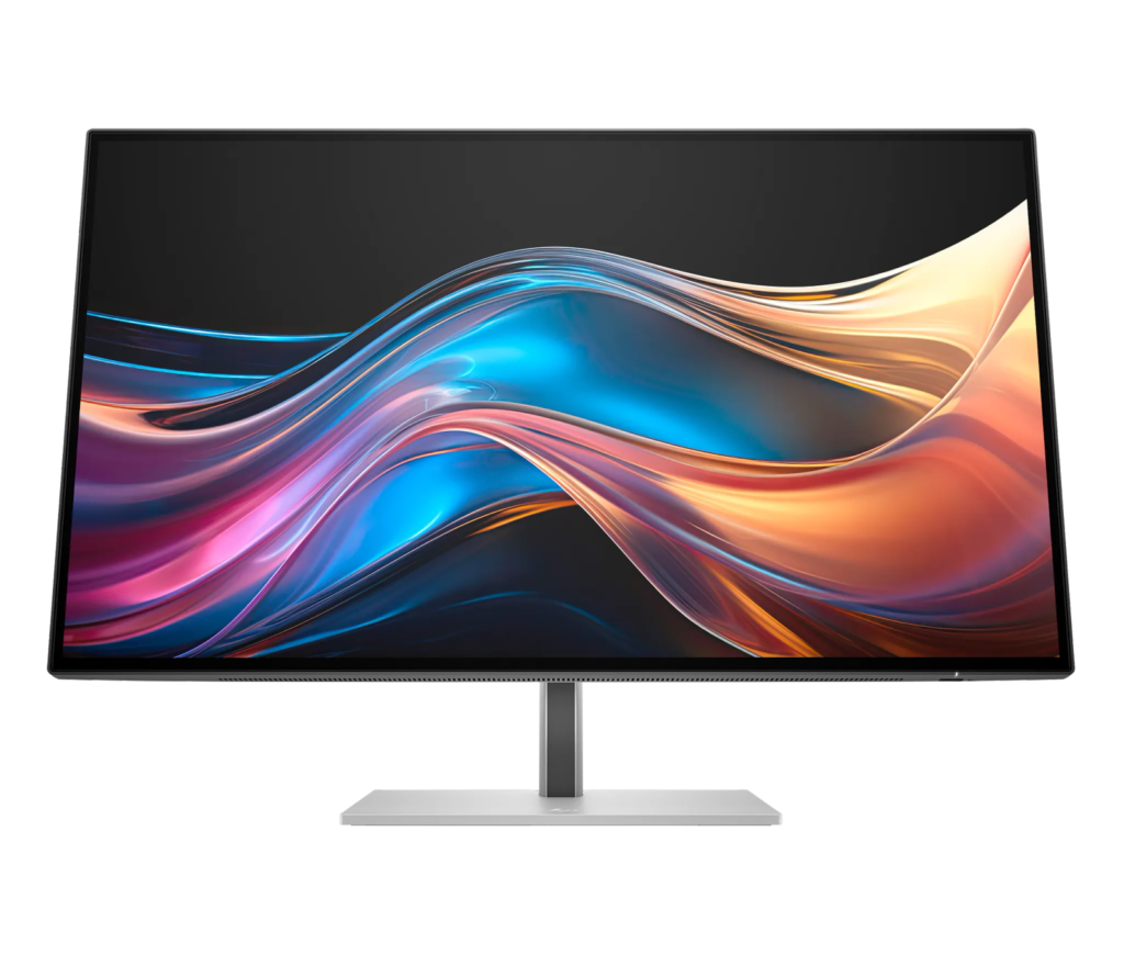HP 727pq - Series 7 Pro - LED monitor - 27" - 2560 x 1440 QHD @ 120 Hz - IPS Black - 400 cd/m≤ - 2000:1 - HDR400 - 5 ms - HDMI, DisplayPort - black, silver